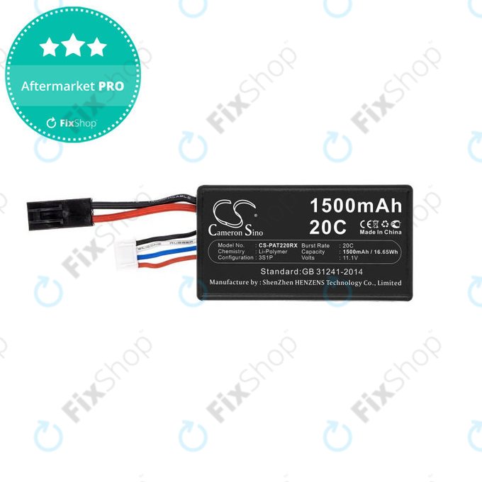 Bateria do Parrot Ar.drone 2.0, 1500mAh, Li-Pol, 11.1V, HQ