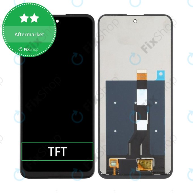 Wyświetlacz do Nokia X20, TA-1341, TA-1344, Ekran dotykowy bez ramki, TFT