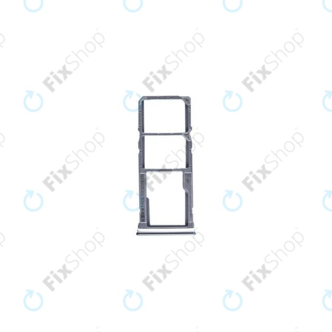 Tacka SIM do Xiaomi Redmi Note 8T, 48200000013W, Moonlight White, Genuine Service Pack
