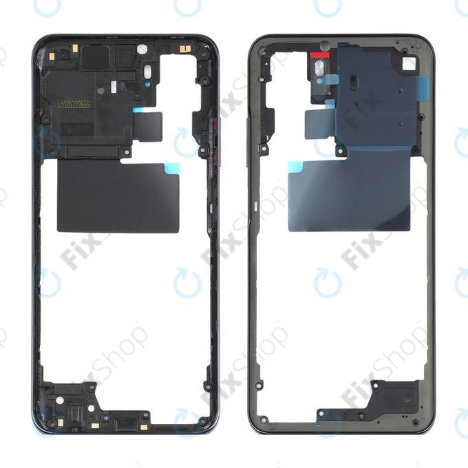 Ramka srodkowa do Xiaomi Redmi Note 10, Onyx Grey