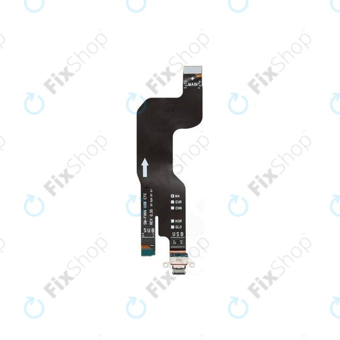 Złącze ładowania + przewód flex do Samsung Z Fold 7 F966B, GH82-37542A, Genuine Service Pack
