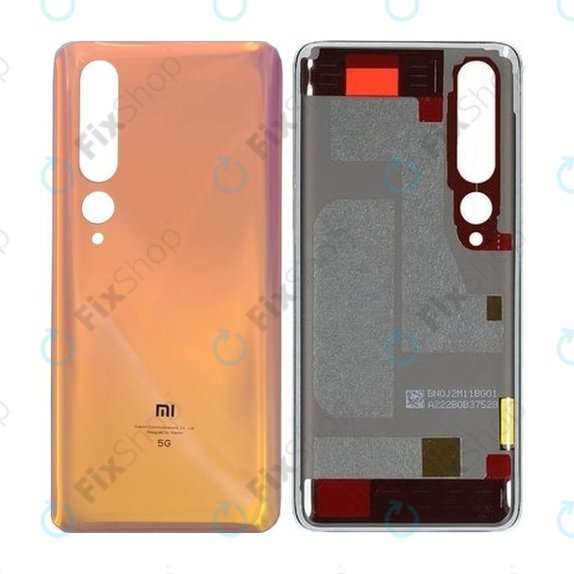 Tylna pokrywa baterii do Xiaomi Mi 10, Peach Gold