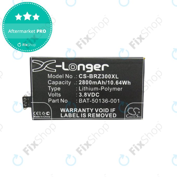 Bateria do Blackberry Z30, Leap, BAT-50136-001/002/003/101, 2800mAh, HQ