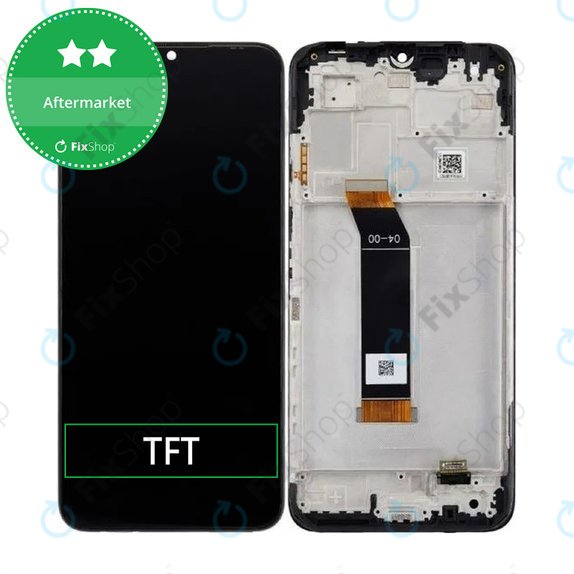 Wyświetlacz do Xiaomi Poco M4 5G 22041219PG, Ekran dotykowy z ramką, 560005L19P00, Power Black, Genuine Service Pack