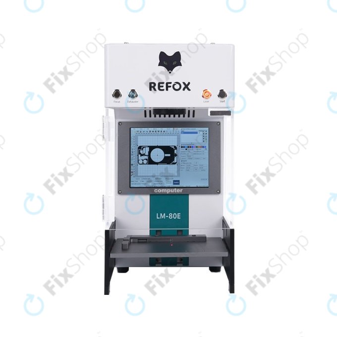Separator laserowy 3w1, 20 W, 220 V, Refox LM-80E