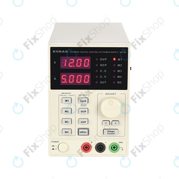 Regulowany zasilacz DC (0-30V, 0-5A),Korad KA3005D