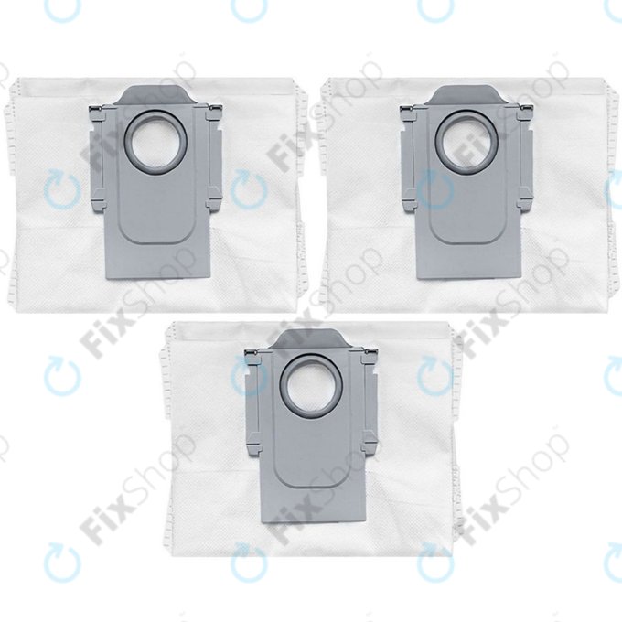 Worek na kurz, 3 szt. do Xiaomi Roborock S7-series, S8-series, Q5-series, Q7-series, Q8 Max+
