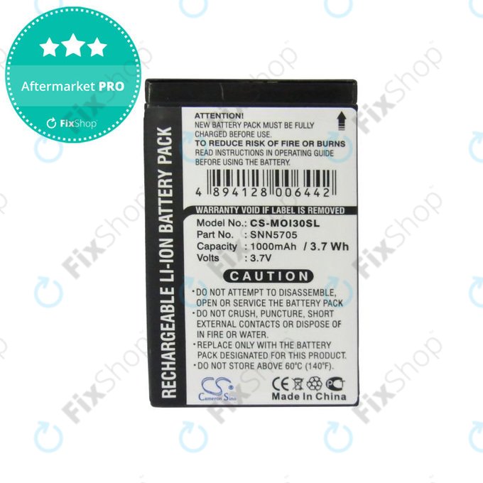 Bateria do Motorola i930, i920, i95, 1000mAh, Li-Ion, 3.7V, SNN5705, HQ