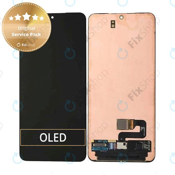 Wyświetlacz z ekranem dotykowym do Samsung S21, G991B, GH96-13942B, Genuine Service Pack