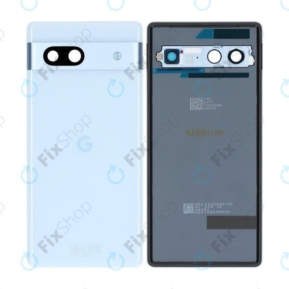 Tylna pokrywa baterii do Google Pixel 7a, G949-00388-00, Sea, Genuine Service Pack