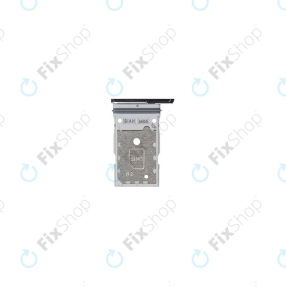 Tacka SIM do Samsung S23 Ultra S918B, GH98-48039A, Phantom Black, Genuine Service Pack
