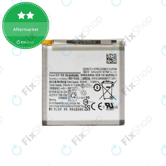 Bateria do Samsung A80 A805F, EB-BA905ABU, 3700mAh