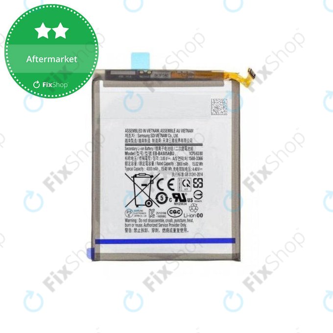 Bateria do Samsung A50 A505F, A30s A307F, EB-BA505ABU, 4000mAh