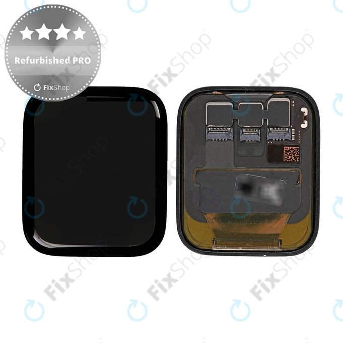 Wyświetlacz LCD dla Apple Watch 4 44mm, Ekran dotykowy bez ramki, Refurbished PRO