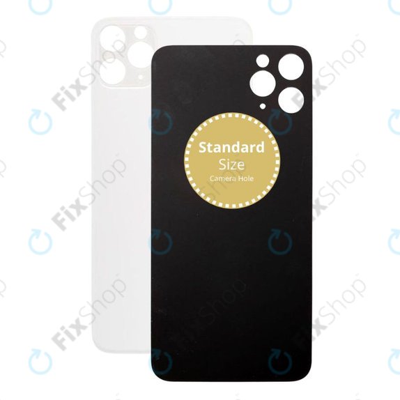 Tylne szklo pokrywy do iPhone 11 Pro, Srebrny, Silver