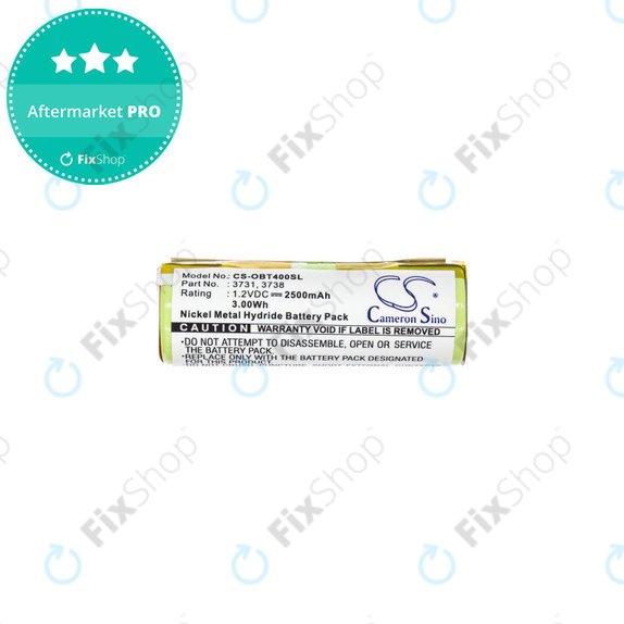 Bateria do Oral-B Professional Care, Triumph, 2500mAh, Ni-MH, 1.2V, 3731, HQ