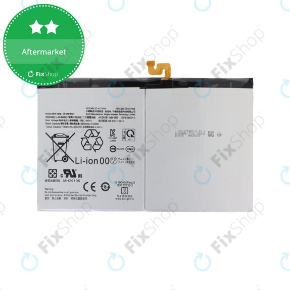 Bateria do Samsung Tab S9 FE+ X610, X616B, S9+ X810, X816B, EB-BX818ABY, 10090mAh