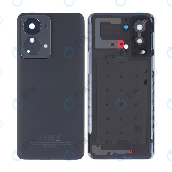 Tylna pokrywa baterii z kompletnym montażem do OnePlus Nord 2T CPH2399 CPH2401, Gray Shadow