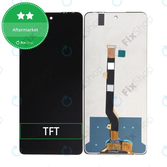 Wyświetlacz do Infinix Hot 30 5G, X6832, Ekran dotykowy bez ramki, TFT