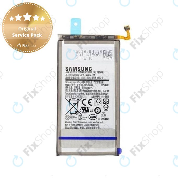 Bateria do Samsung S10e G970F, EB-BG970ABU, 3100mAh, GH82-18825A, Genuine Service Pack