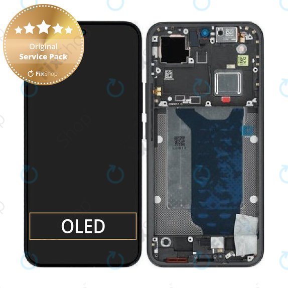 Wyświetlacz dla Xiaomi 15T Pro 5G, Black, Ekran dotykowy z ramką, 5600040O12U00, Genuine Service Pack