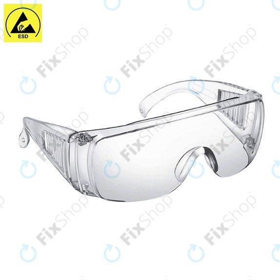 Okulary antystatyczne ESD, Przezroczysty, Transparent