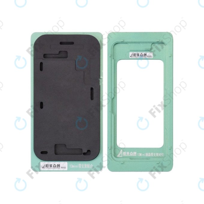 Forma pozycjonująca with Bezel Laminating Mat do iPhone 13 Mini, XHZC