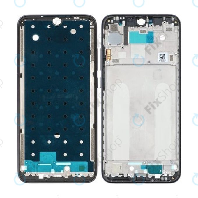 Ramka przednia do Xiaomi Redmi Note 7, Czarny, Black