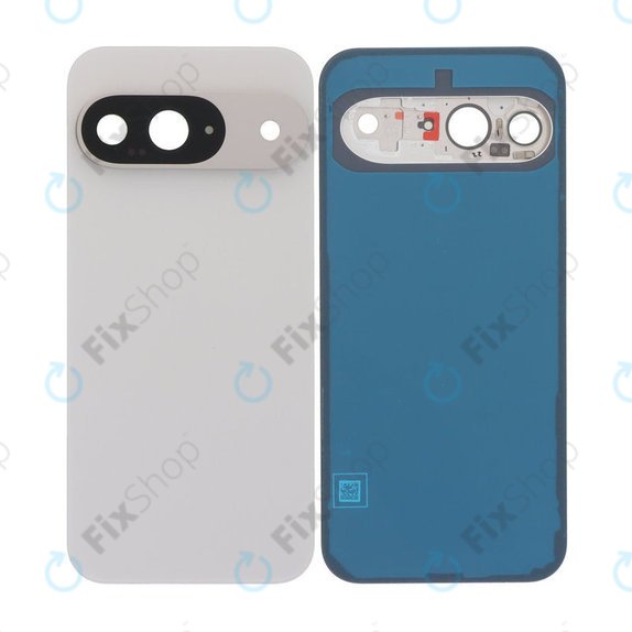 Tylna pokrywa baterii z kompletnym montażem do Google Pixel 9, Porcelain