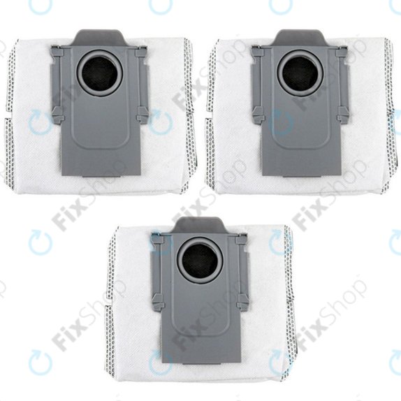 Worek na kurz, 3 szt., Węgiel aktywny do Xiaomi Roborock Q-series