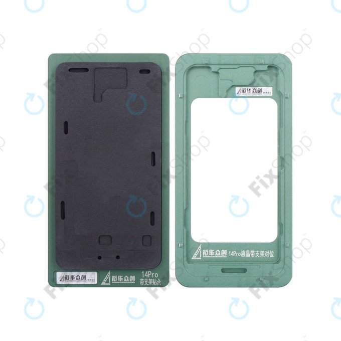 Forma pozycjonująca with Bezel Laminating Mat do iPhone 14 Pro, XHZC