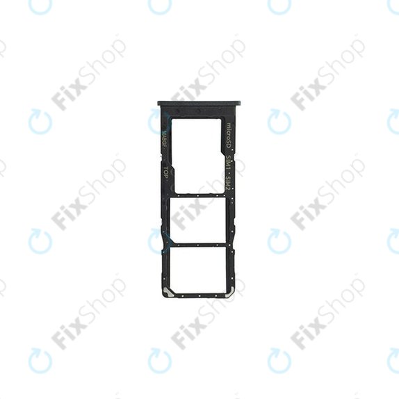Tacka SIM do Samsung M12 M127F, GH98-46321A, Czarny, Black, Genuine Service Pack