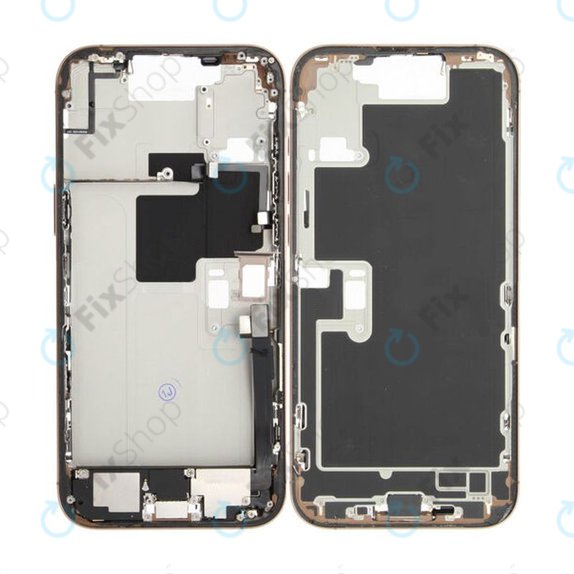 Ramka srodkowa do iPhone 16 Pro Max, Przyciski zasilania i głośności, Desert Titanium