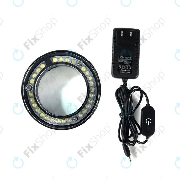 Regulowana lampa LED do mikroskopu, Czarny, Black, Relife RL-033D
