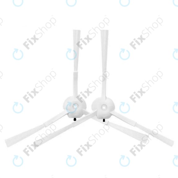 Szczotka boczna do Xiaomi Lydsto W2, 2 szt., Biały, White