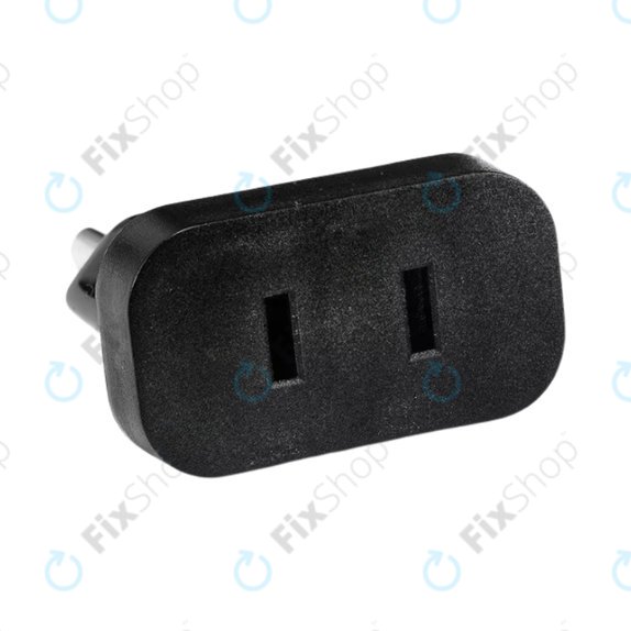 Adapter Wtyczki 220V z US na EU, Czarny
