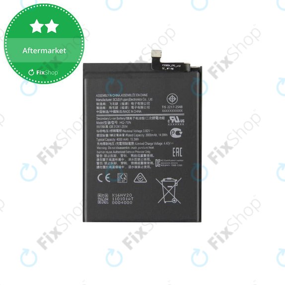 Bateria do Samsung A11 A115F, M11 M115F, HQ-70N, 4000mAh