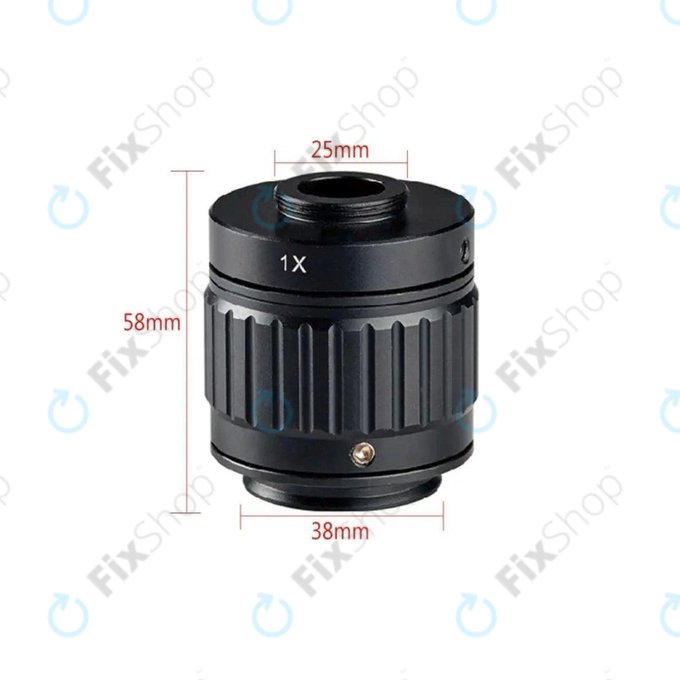 Adapter CTV 1X do Mikroskopu Trinokularnego, C-Mount