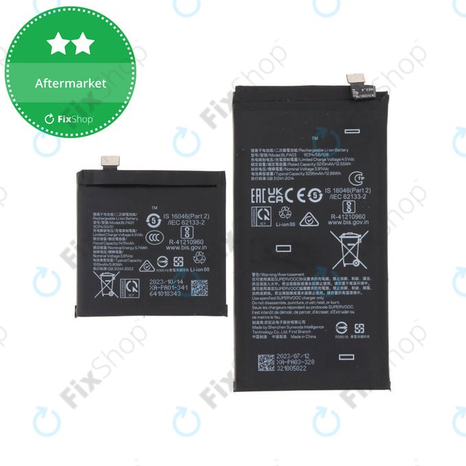 Bateria do OnePlus Open, BLPA01, BLPA03, 4805mAh (2 szt.)