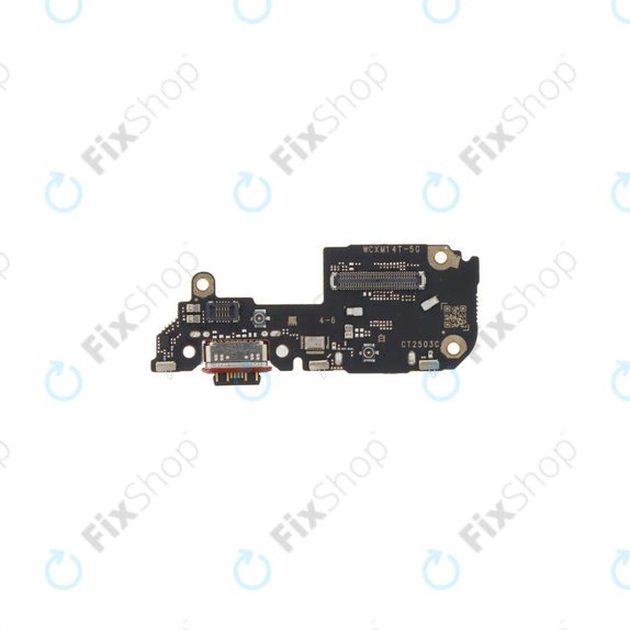 Złącze ładowania na płytce PCB do Xiaomi 14T Pro