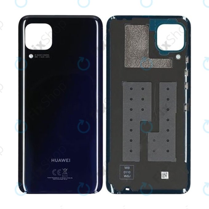 Tylna pokrywa baterii do Huawei P40 Lite, 02353MVD, Midnight Black, Genuine Service Pack