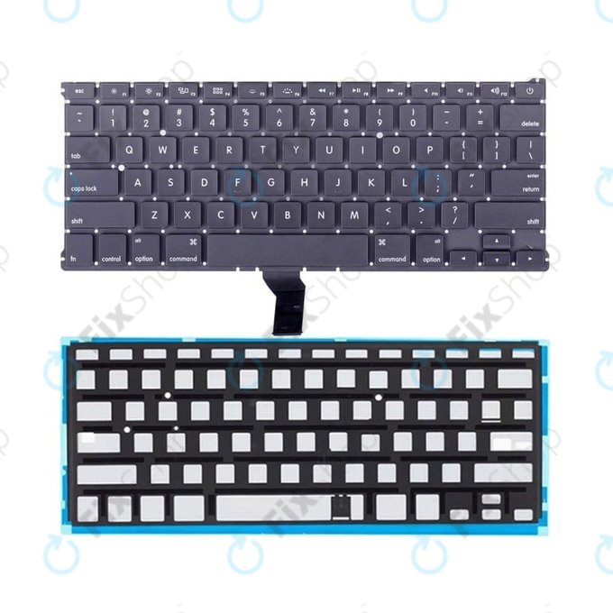 Klawiatura z podświetleniem US do MacBook Air 13" A1466 (Mid 2012 - Mid 2017), A1369 (Mid 2011)