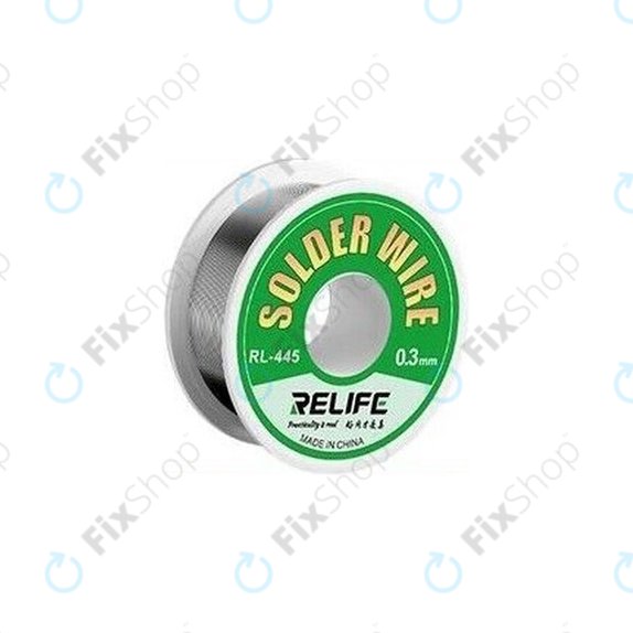 Drut lutowniczy (0.3mm), Relife RL-445