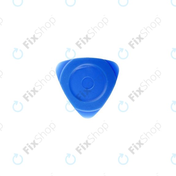 Niebieska kostka gitarowa do demontażu, 0.71mm, Ścięte krawędzie, Kaisi