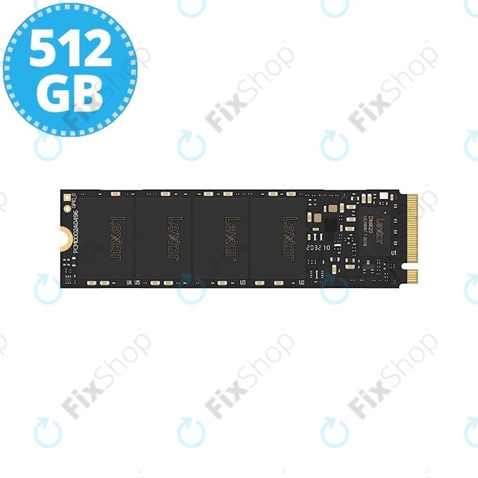 SSD M.2 2280 512GB do Lexar NM620, LX1LNM620X512GRNNNG