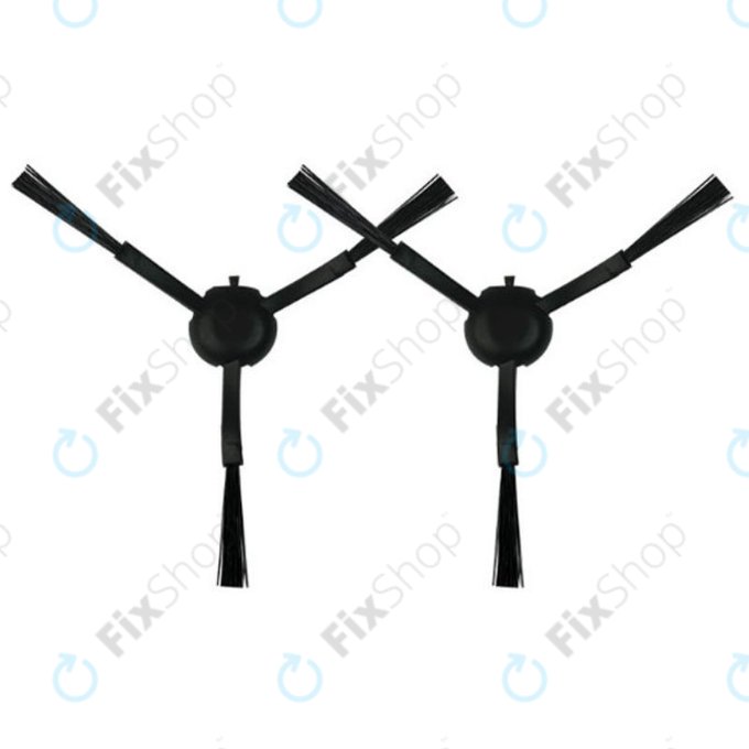 Szczotka boczna do Xiaomi Dreame L20 Ultra, X20 Pro, X20 Pro Plus, 2 szt., Czarny, Black