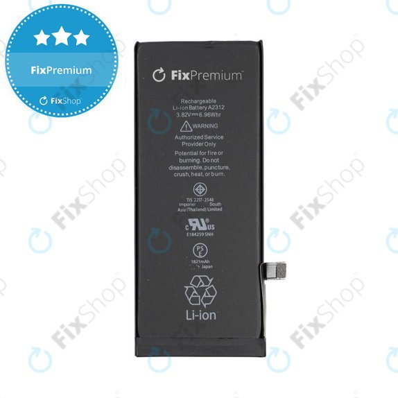 Bateria dla iPhone SE (2nd Gen 2020), 1821mAh, FixPremium