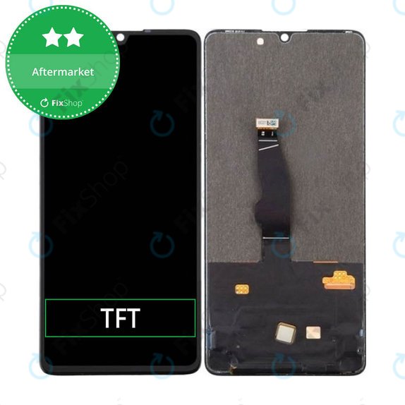 Wyświetlacz do Huawei P30, Ekran dotykowy bez ramki, TFT