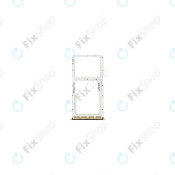 Tacka SIM/SD do Huawei P30 Lite, 51661LWM, 51661NAM, Pearl White, Genuine Service Pack