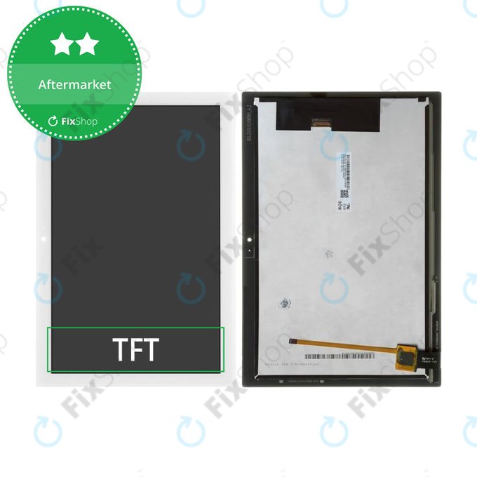 Wyświetlacz do Lenovo Tab 4 10" TB-X304, Ekran dotykowy bez ramki, Bialy, White, TFT